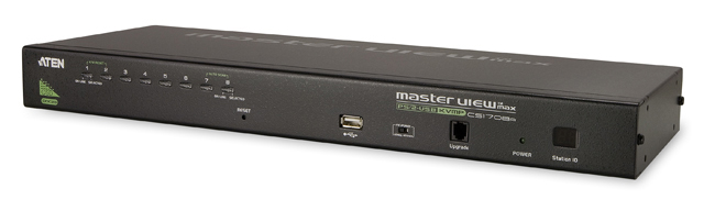 未使用　ＡＴＥＮ PS/2-USB対応KVMスイッチ８ポート　cs1708A梱包材は他の物になります