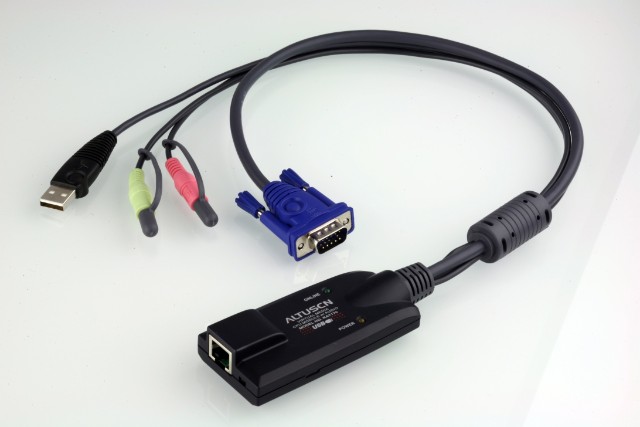 USB VGA/オーディオ コンピューターモジュール（バーチャルメディア